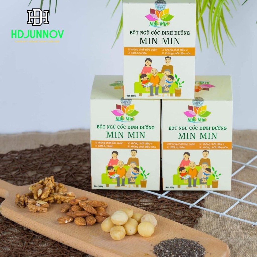 Ngũ cốc dinh dưỡng 18 hạt MinMin chính hãng HD.Junnov các loại hạt dinh dưỡng nhập khẩu từ Úc, Mỹ NC2 | BigBuy360 - bigbuy360.vn