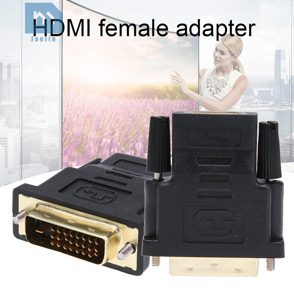 Đầu chuyển đổi cổng HDMI cái sang DVI 24+1 Pin Đực