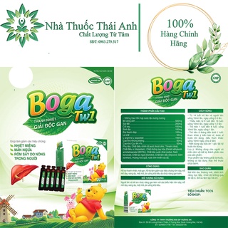 Boga Tw1 - Hỗ Trợ Thanh Nhiệt Mát Gan ,Rôm Sảy , Mề Đay ,Chức Năng Gan Kém Cho Bé