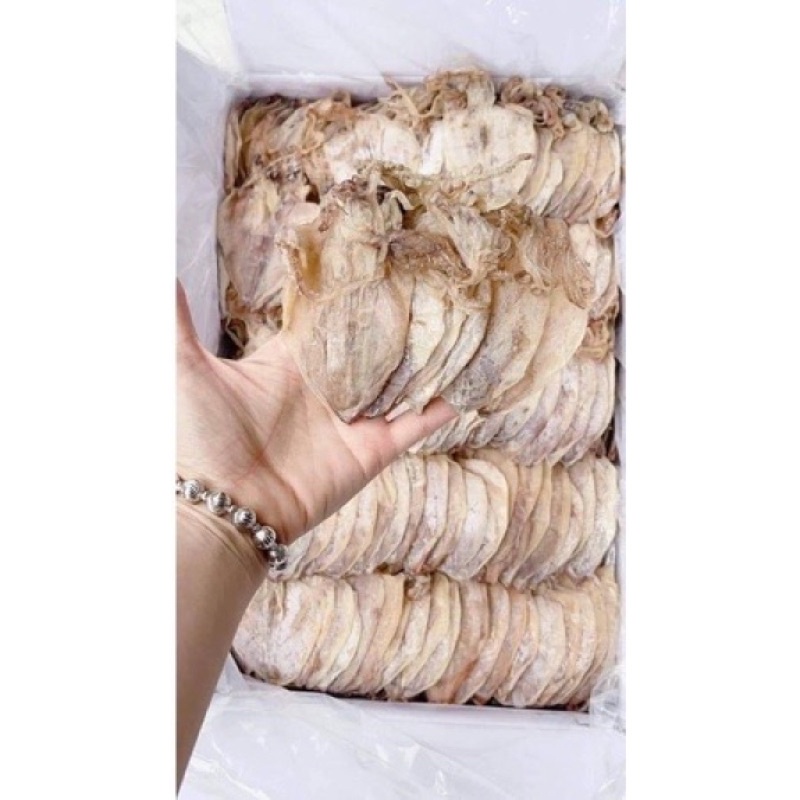 30 Con Khô Mực Câu A5  Loại 1 Miền Trung Chuẩn Đẹp Dày Mình