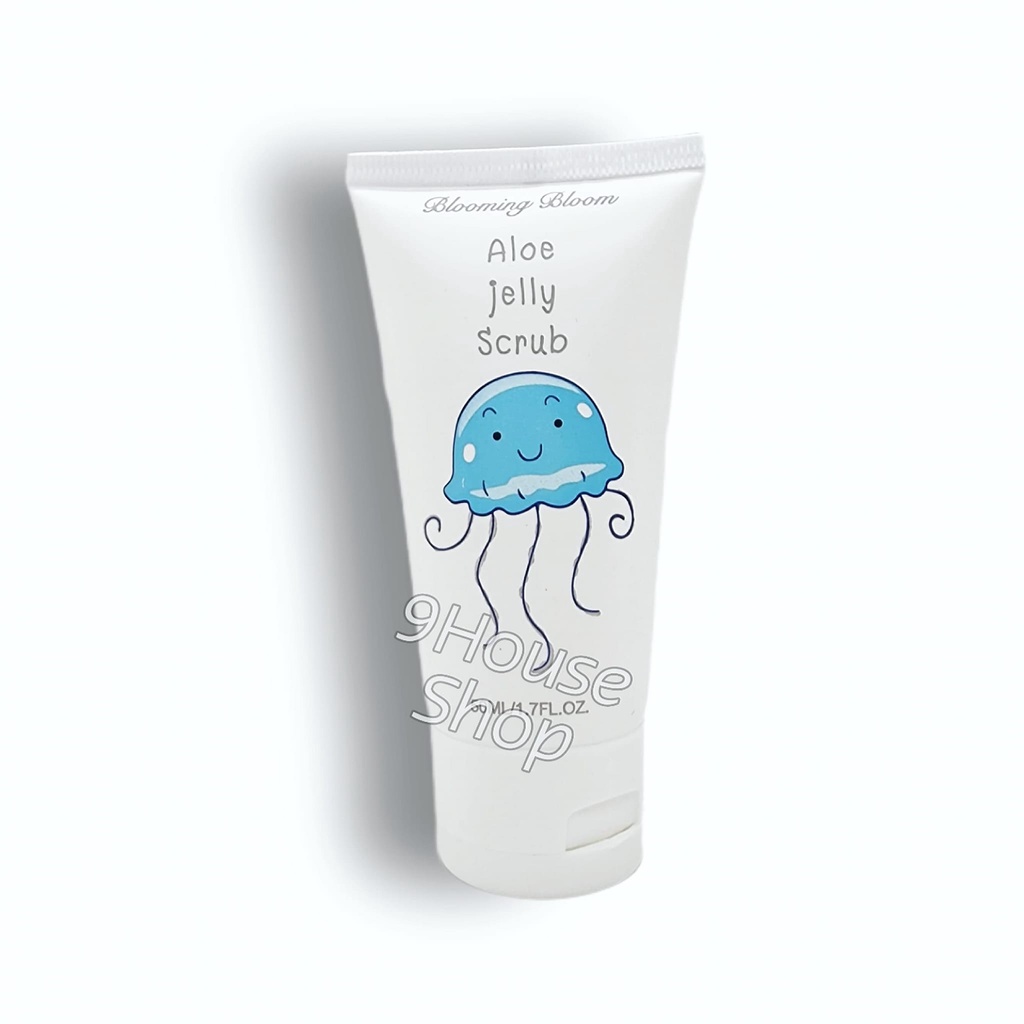 01 Tẩy Tế Bào Chết Cho Da Mặt Blooming Bloom Aloe Jelly Scrub 50ml Thái Lan