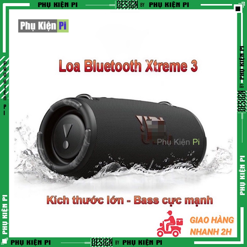 Loa Bluetooth Xtreme 3 Siêu Bass Nghe Nhạc Hay Bass Trầm Dùng Được Usb Thẻ Nhớ Cổng 3.5 [ BH 06 Tháng 1 đổi 1 ]