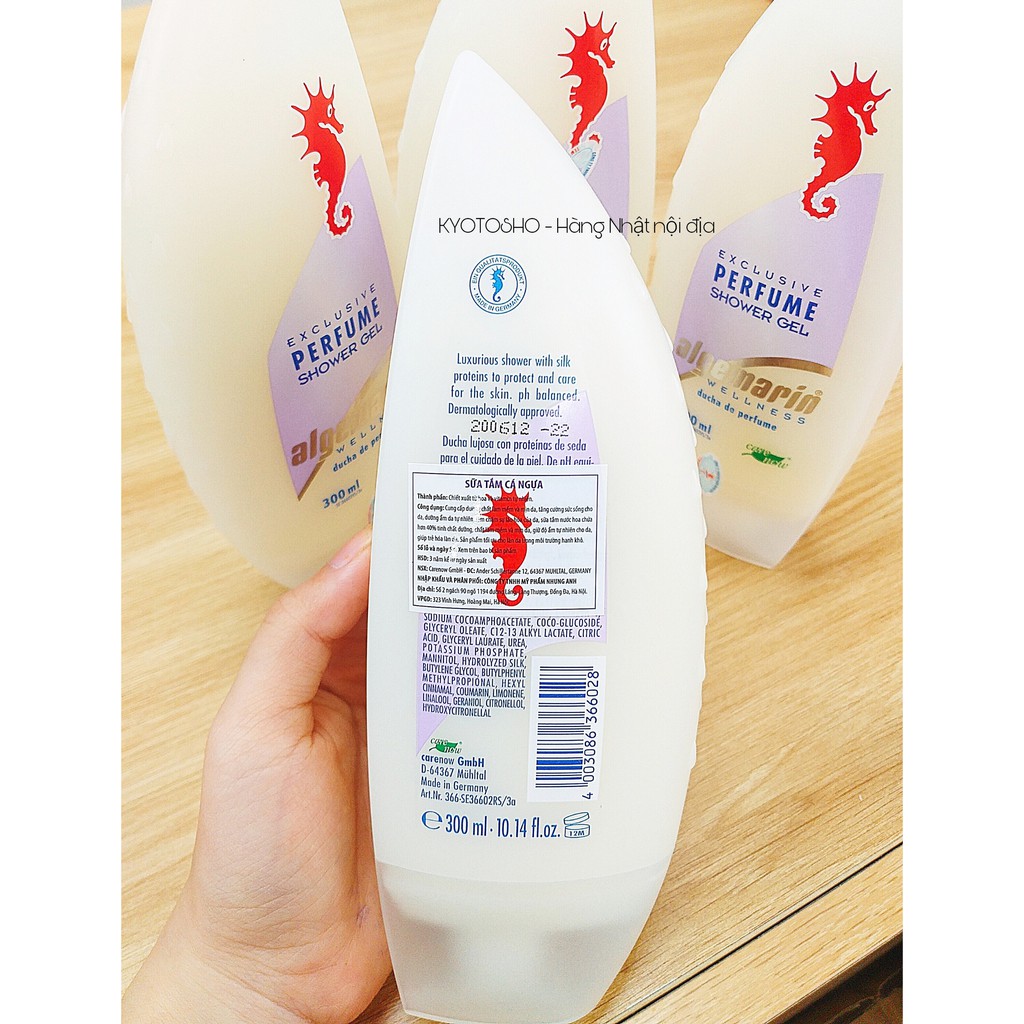 Sữa tắm cá ngựa Đức 300ml