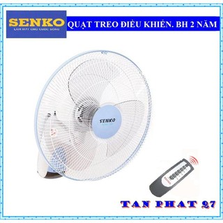 SHIP GRAB Quạt Treo Tường Điều Khiển Từ Xa SENKO 1628