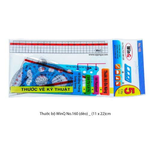 Thước bộ WinQ, T-160 (dẻo)