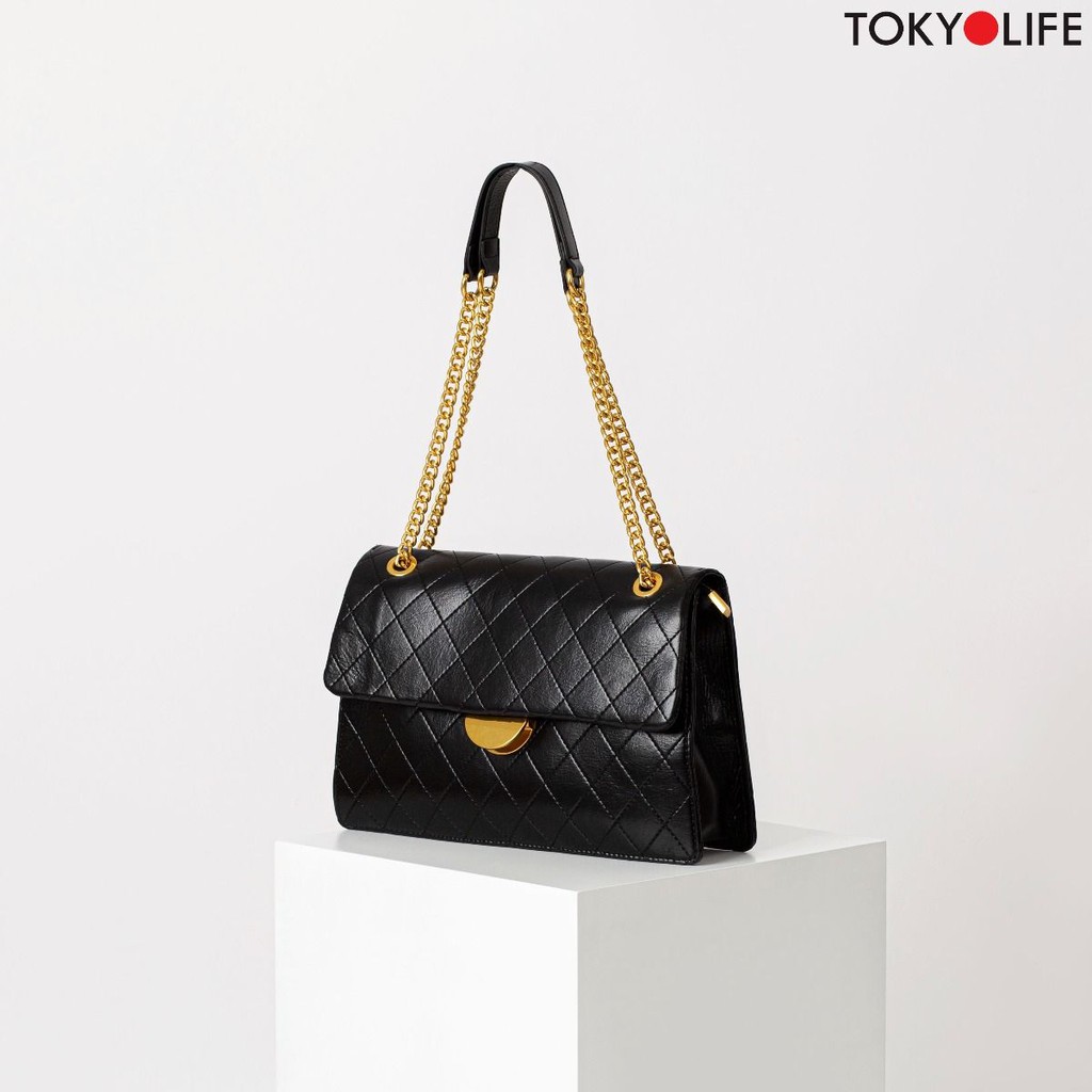 Túi xách nữ đẹp đeo chéo nữ thời trang công sở cao cấp da PU TOKYOLIFE E9BAG205I