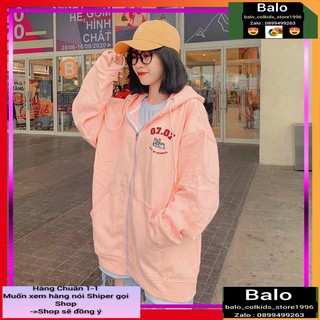 Hot Áo Khoác Hoodie nam nữ Chống In Hình PUPPY Nỉ Form Rộng Có Dây Kéo Unisex Ulzzang
