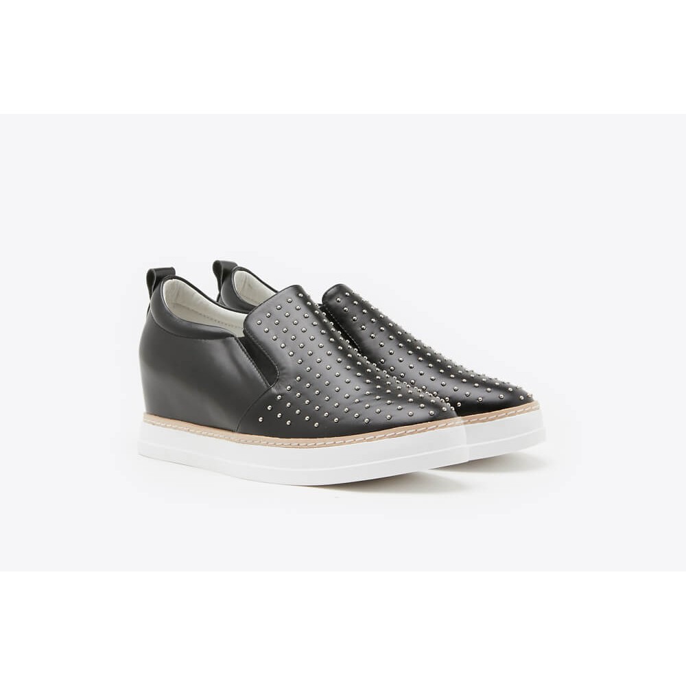 Giầy Slip on Pazzion Singapore chính hãng 8068-3 - BLACK | BigBuy360 - bigbuy360.vn