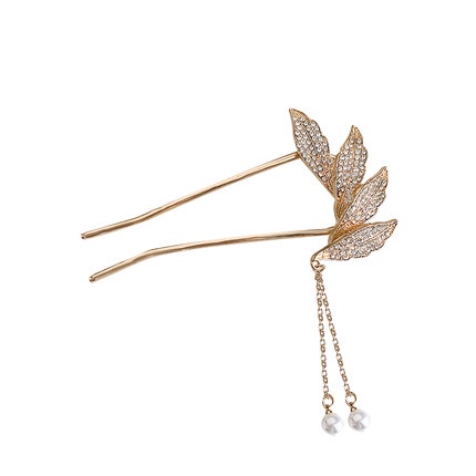 Kẹp Tóc Đính Đá Giả Ngọc Trai Phong Cách Hàn Quốc Sang Trọng 2023 Dành Cho Nữ