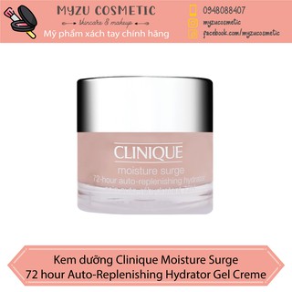 Kem dưỡng Clinique Moisture Surge 72 hour Auto-Replenishing Hydrator Gel Creme