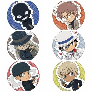 Huy hiệu in hình conan thám tử lừng danh anime chibi xinh xắn