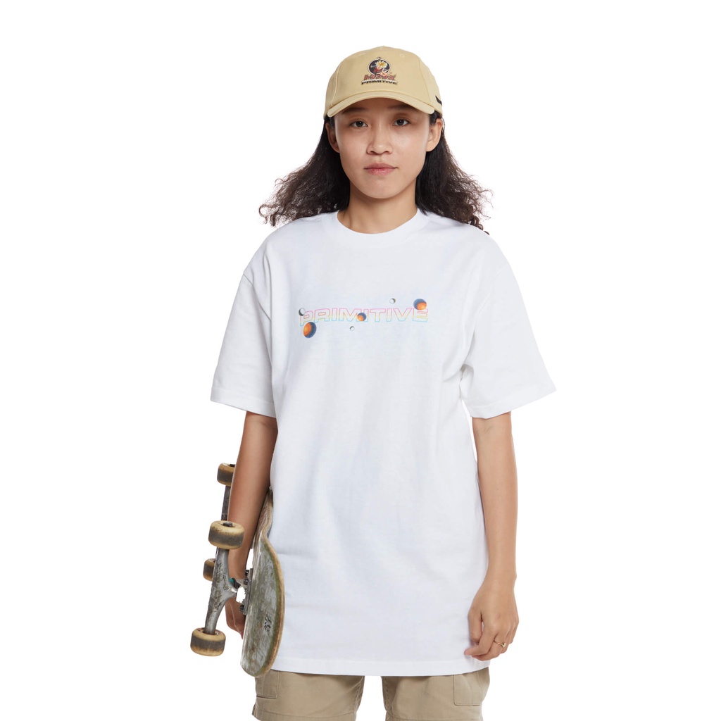 Áo thun Mỹ PRIMITIVE DIRTY P PARTICLES TEE WHITE