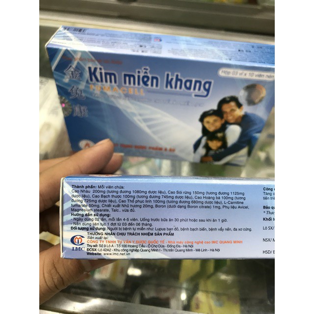 ✅ (CHÍNH HÃNG) Kim Miễn Khang - Hỗ Trợ Điều Trị Vẩy Nến , Lupus Ban Đỏ