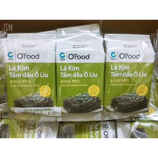 Rong Biển Lá Kim MIWON Tẩm Dầu Oliu Lốc 3 Gói