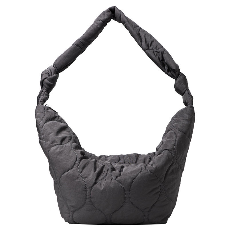 Large Capacity crossbody dumpling bag original advanced style shoulder bag all-match chic big bag out of the street Korean style personality big bag w6aP