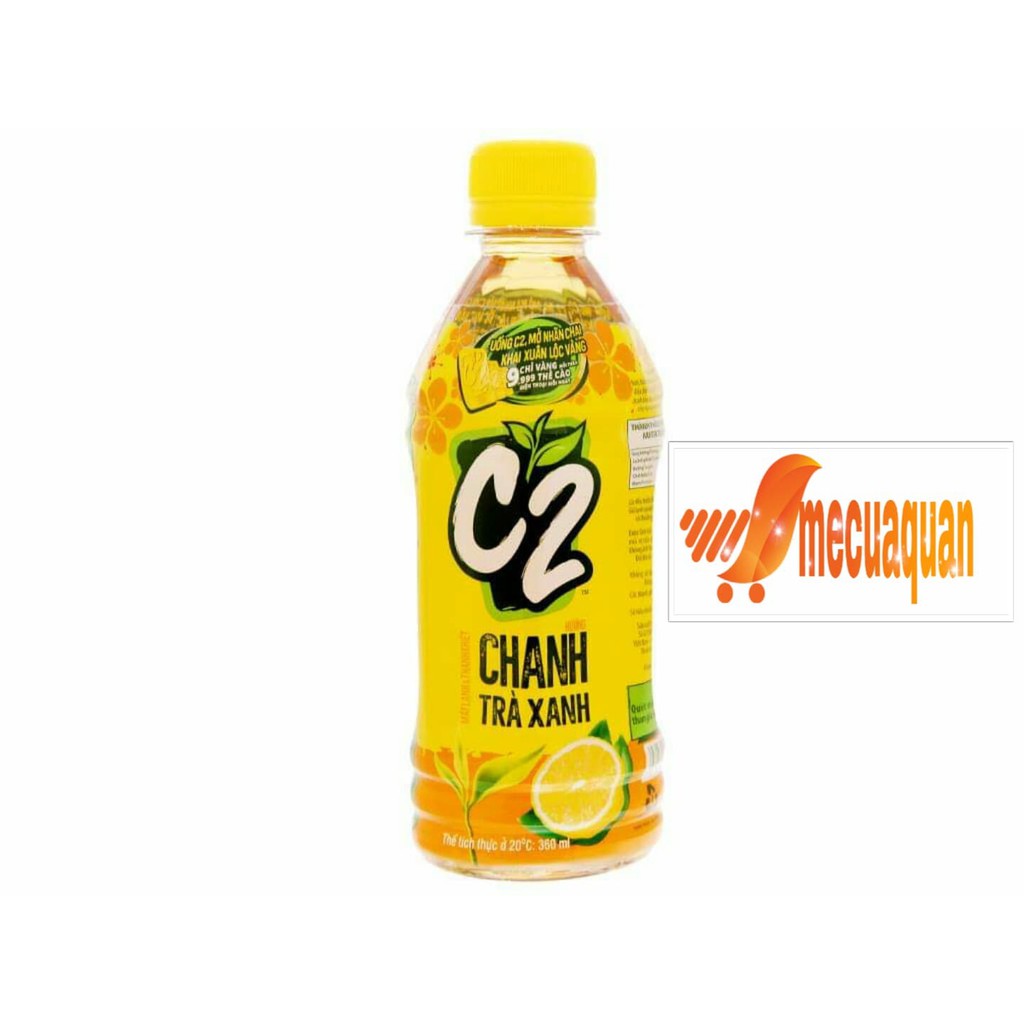 Trà xanh C2 hương chanh 360ml