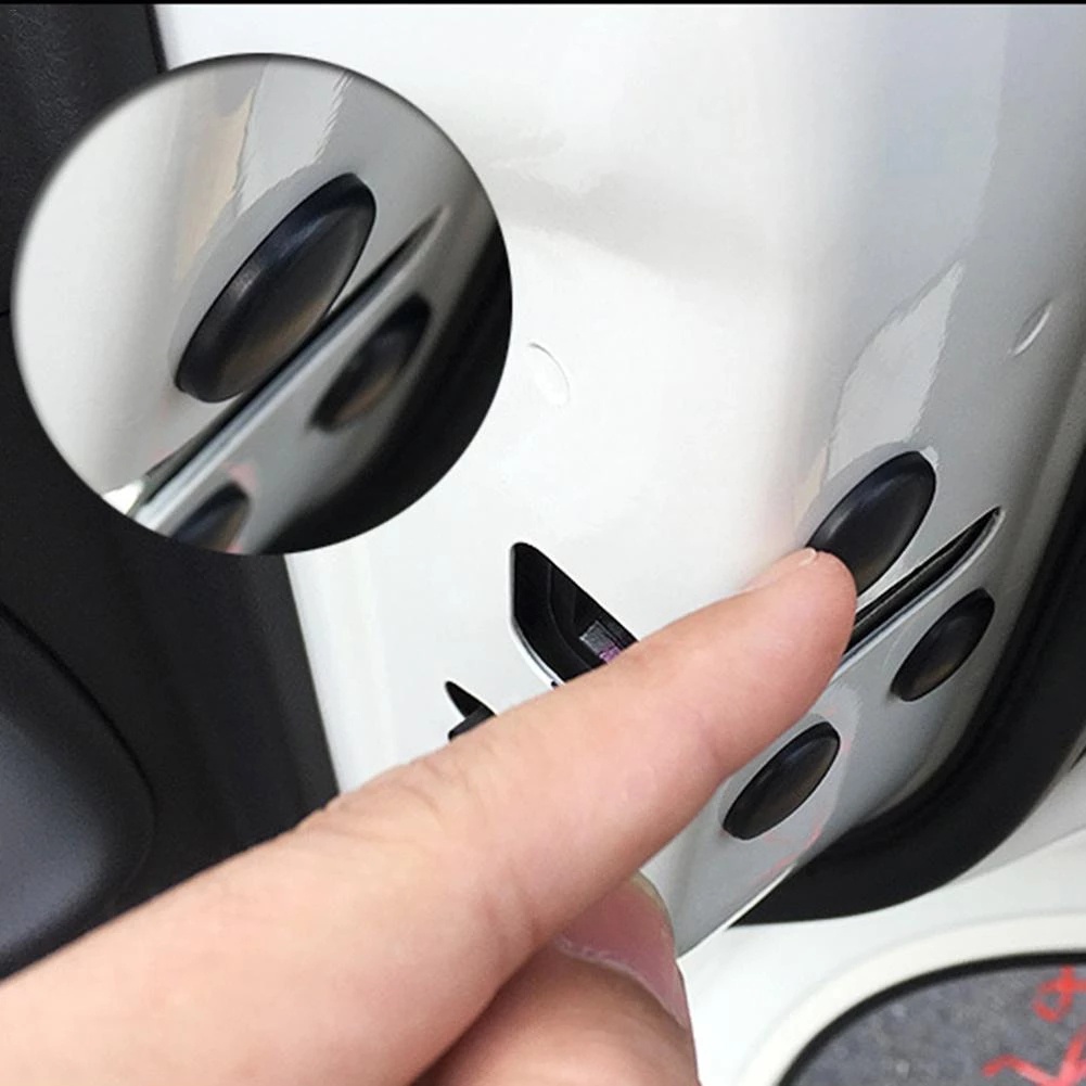 Bộ 12 Nắp Ốc Vít Chống Gỉ Chống Rỉ Chống Nước Cho Cửa Xe Hơi
