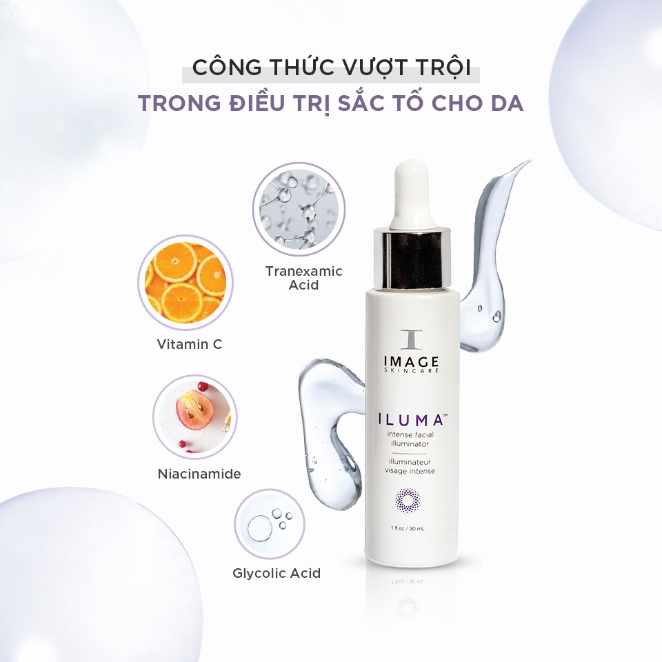 Serum sáng da, giảm thâm nám, ngừa nám đốm nâu Image Iluma (30ml)