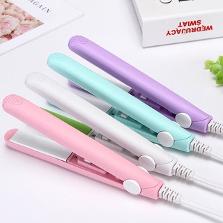 Máy là, uốn, duỗi tóc mini Nova kitty - Màu xanh