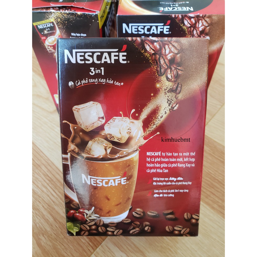 Nescafe Đậm Đà Hài Hòa 3 in 1 (1 hộp=20 Gói 17g)