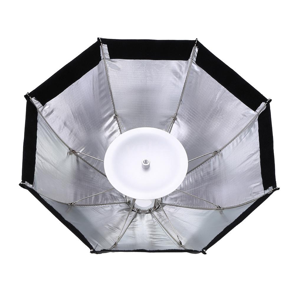 Dù hắt sáng godox S7 48cm có thể gấp lại được dùng làm đèn pha chụp ảnh
