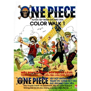 Truyện One Piece Color Walk nguyên seal