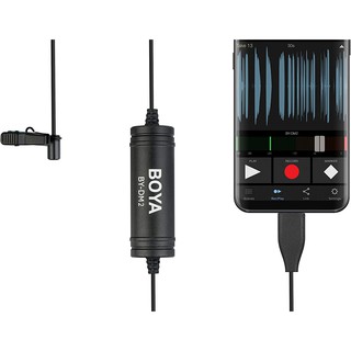 Micro thu âm cài áo Boya BY-DM2 Cổng Type C (FB242)