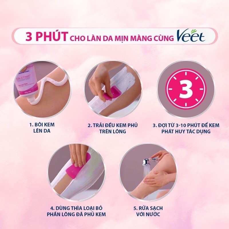 Tẩy lông veet 50g Hàng DKSH phân phối