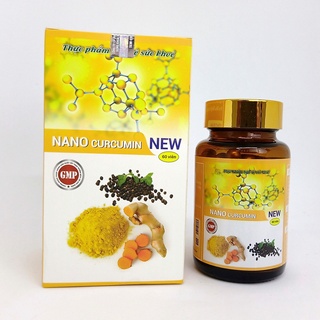 Tinh nghệ Nano Curcumin dạng viên hỗ trợ dạ dày, tá tràng, sản phẩm Viện Hàn lâm KHCN