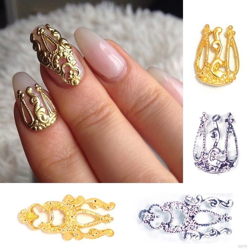 Charm nail hoa văn đính móng
