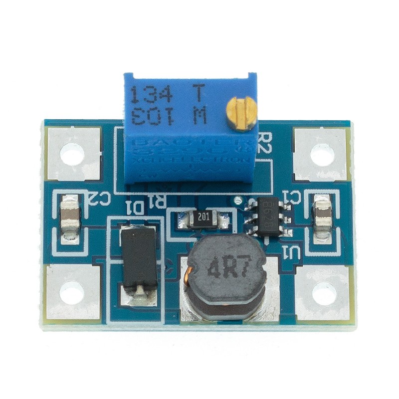 Thông Minh Mô Đun Tăng Áp DC-DC SX1308 2-24V Sang 2-28V 2A