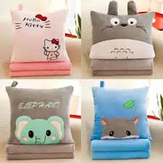 Bộ chăn gối ngủ totoro đáng yêu