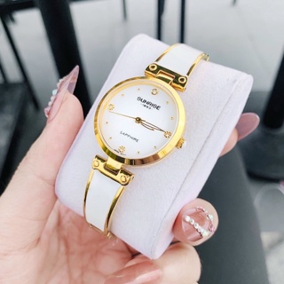 Đồng hồ nữ SUNRISE 9991SB, vành đá sang trọng, full hộp thẻ chính hãng, kính sapphire chống xước