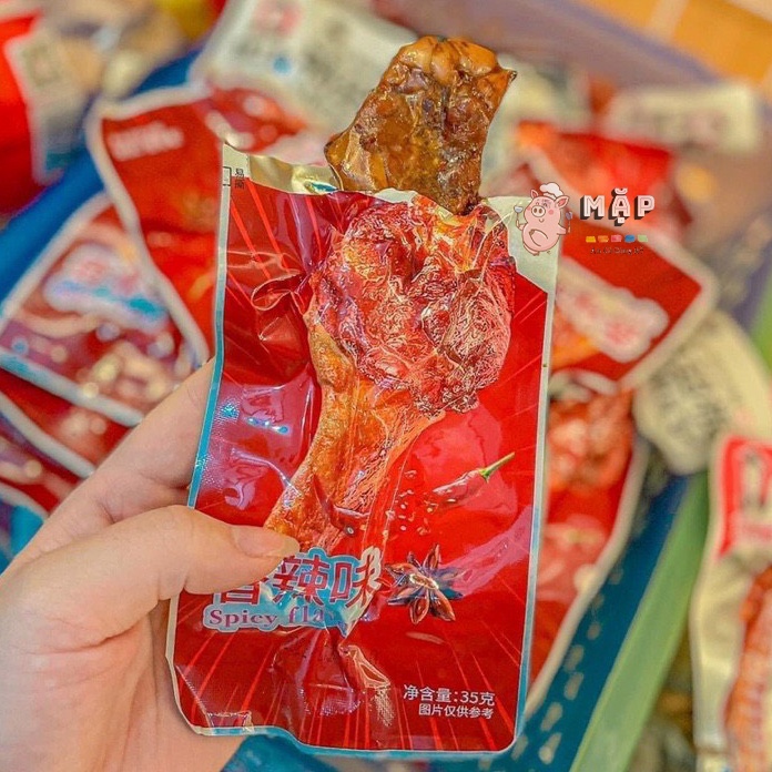 1 Gói Đùi Vịt Cay Dacheng Tứ Xuyên Ăn Liền Ướp Vị Thơm Ngon