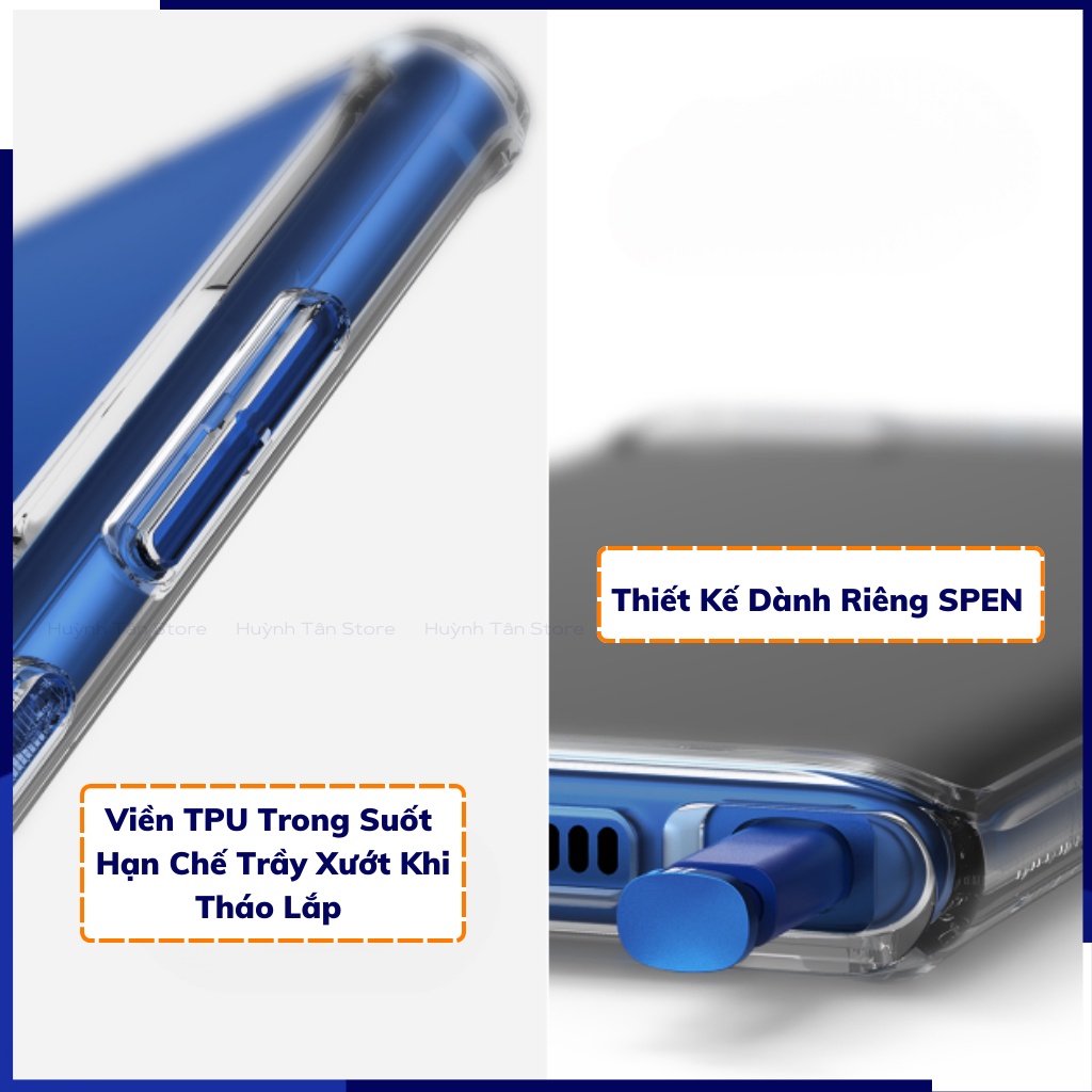 Ốp lưng note 10 plus s10 5g chính hãng RINGKE trong suốt chống sốc chống ố vàng phụ kiện điện thoại huỳnh tân