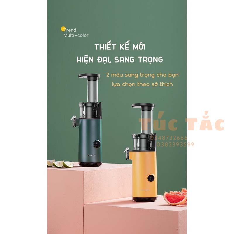 Máy Ép Chậm Mini Nội Địa Trung - Máy Ép Hoa Quả Trái Cây -  Bảo Hành 6 Tháng