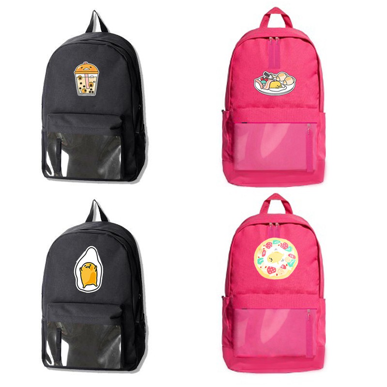 balo trong suốt trứng lười BLTS34 ita bag gudetama balo dễ thương hot trend thần tượng hoạt hình idol