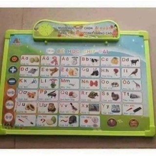 shop-plusBảng chữ cái và chữ số Điện Tử Thông minh có giọng nói Tiếng Việt - Bài hát bằng Tiếng Anh cho Bé - Bảng chữ cá