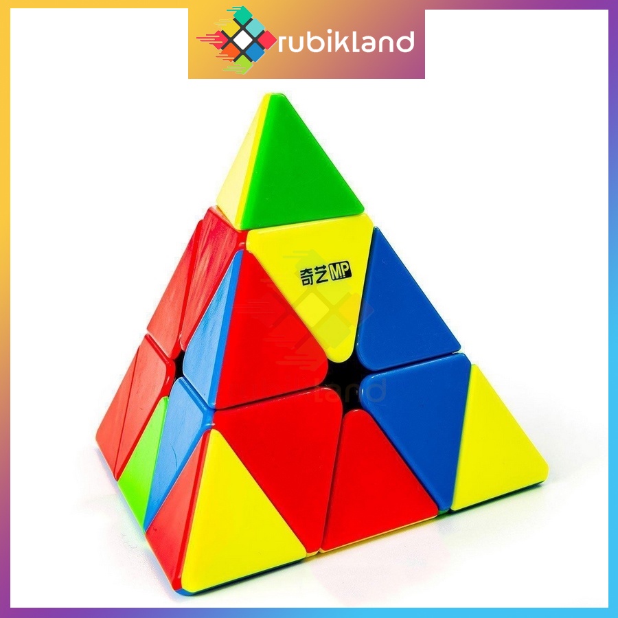 Rubik QiYi MP Pyraminx M Stickerless Rubic Tam Giác Có Nam Châm Đồ Chơi Trí Tuệ