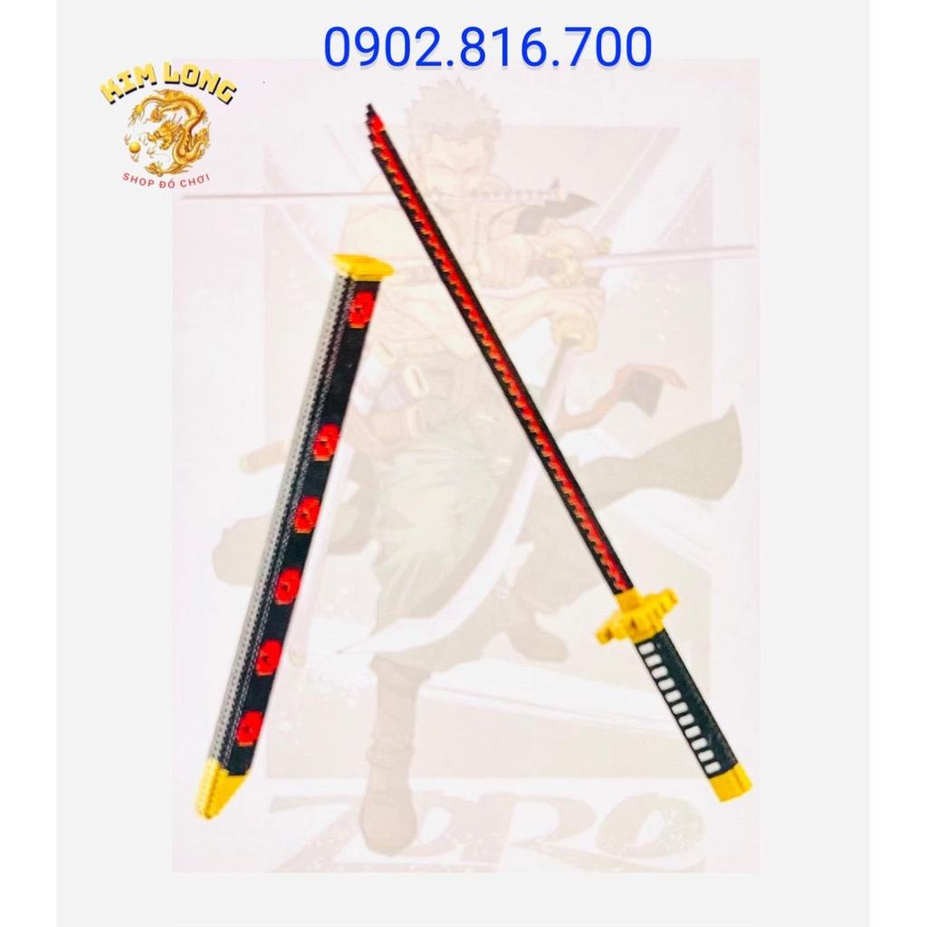 DIY Đồ chơi lắp ráp Le-go 3D mô hình KIẾM NHẬT KATANA CÓ VỎ KIẾM VÀ KHÔNG CÓ VỎ KIẾM