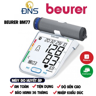 Máy đo huyết áp bắp tay beurer bm77 nhập khẩu chlb đức - bảo hành 3 năm