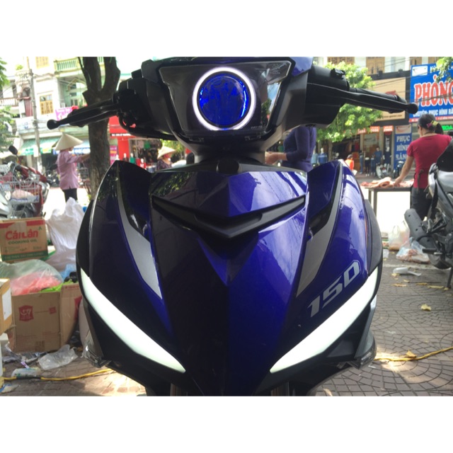Đèn demi trắng tuột cực chất full xương cho ex 150