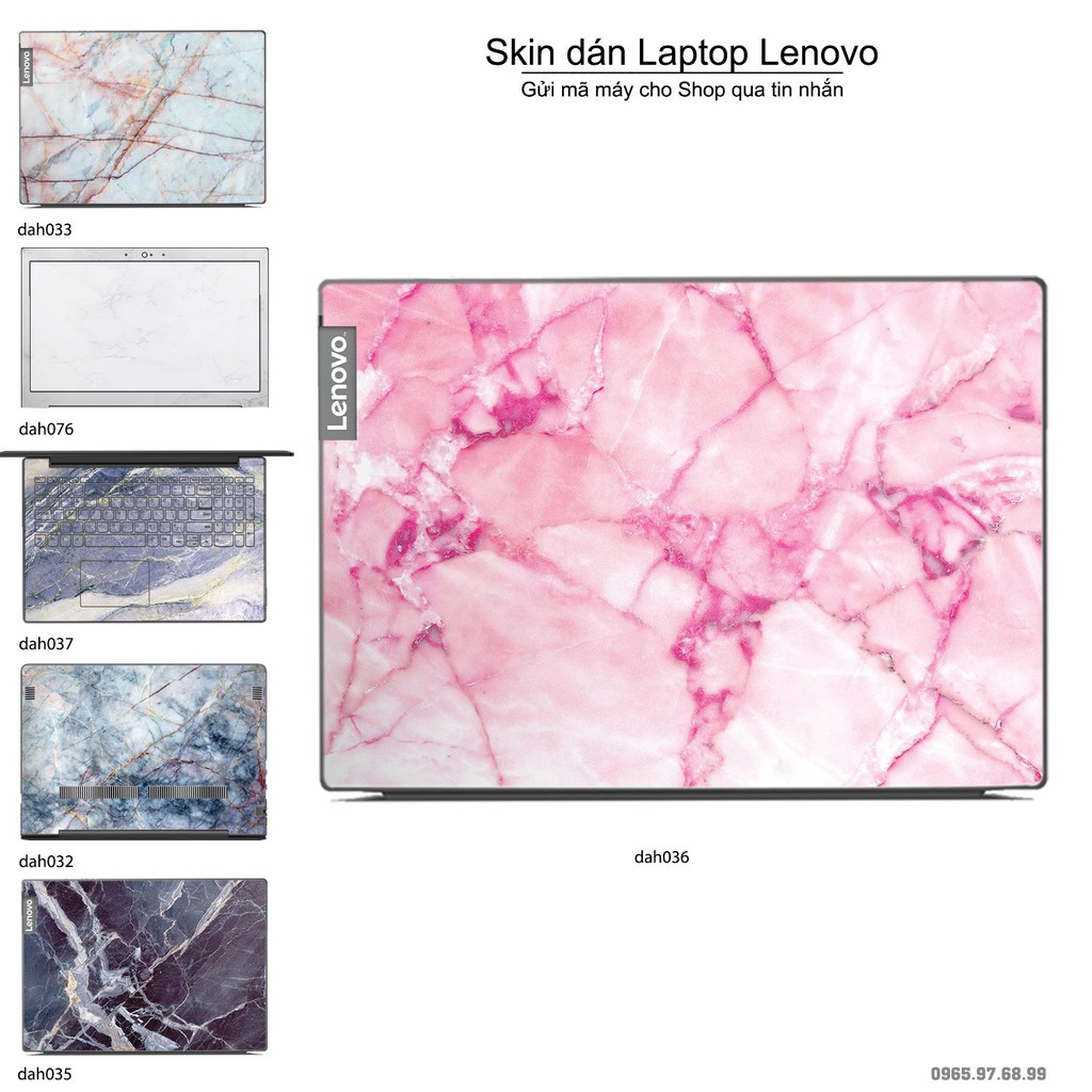 Skin dán Laptop Lenovo in hình vân đá _nhiều mẫu 2 (inbox mã máy cho Shop)