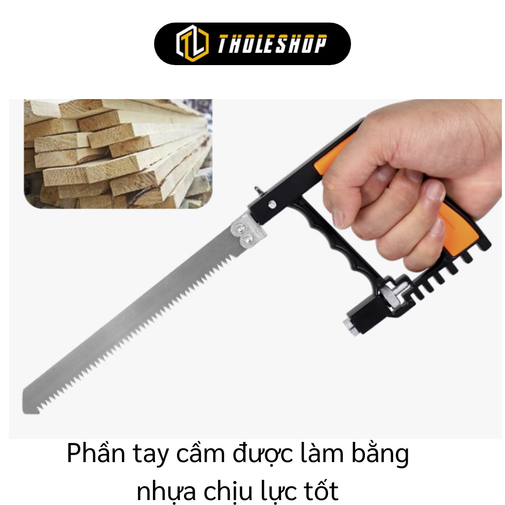 Bộ Cưa tay 12 món đa năng nhiều lưỡi cưa, cưa được mọi vật liệu như cưa gỗ, cưa sắt 2587