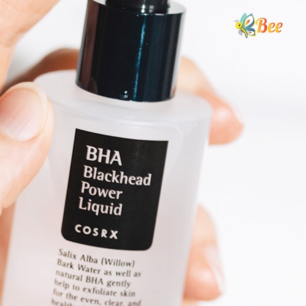 Dung dịch Tẩy Da Chết COSRX BHA Blackhead Power Liquid Hóa Học loại bỏ Mụn Đầu Đen, Mụn Ẩn, Lỗ Chân Lông To 100ml