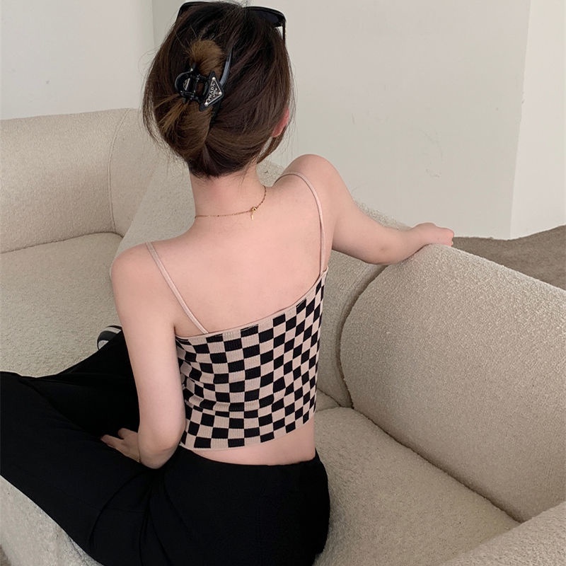 COZOK Áo Tank Top Hai Dây Ôm Dáng Quyến Rũ Cho Nữ