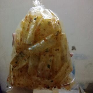 Bánh tráng trộn sate hành tôm