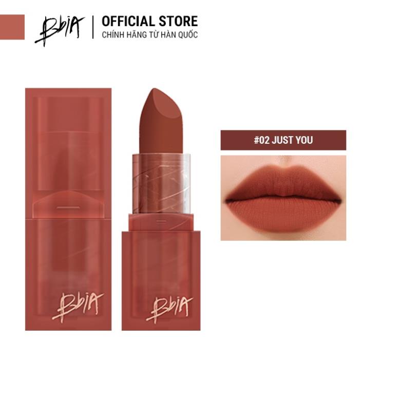 Son lì Bbia Last Powder Lipstick (6 màu) 3.5g - Bbia Official Store