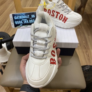 GIÀY mlb BOSTON ĐỎ TƯƠI NAM NỮ