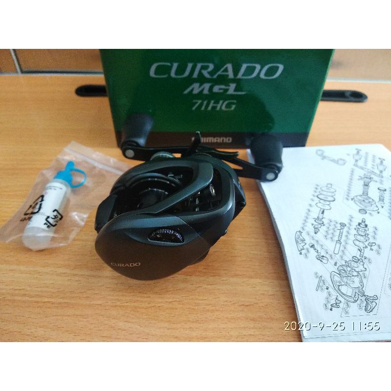 Máy Câu Cá Shimano 2020 Curado MGL 71HG - 71XG - Máy Ngang